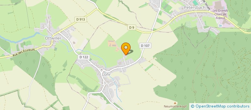 localisation de l'entreprise IMMO MDJT  LOHR