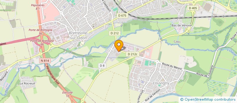 localisation de l'entreprise IMMO MDM  LOUVIGNY