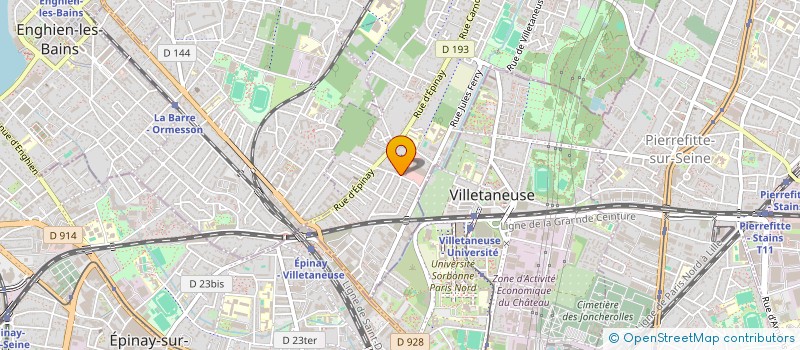 localisation de l'entreprise IMMO-MED  MONTMAGNY