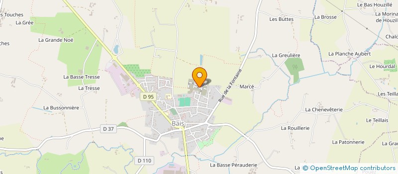 localisation de l'entreprise IMMO MIF  BAIS