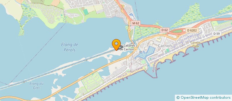 localisation de l'entreprise IMMO MISERERE à PALAVAS-LES-FLOTS