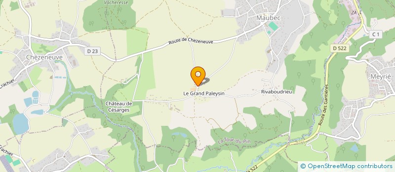 localisation de l'entreprise IMMO MPTS  MAUBEC