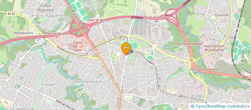 localisation de l'entreprise IMMO NAJAH 44 à NANTES