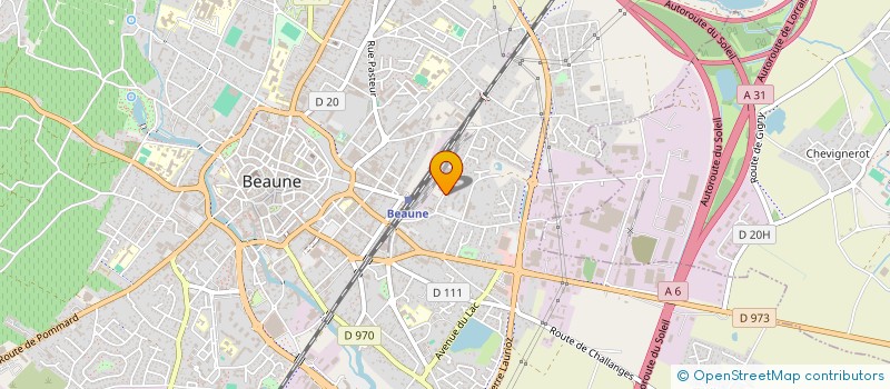 localisation de l'entreprise IMMO NATH MAX à BEAUNE