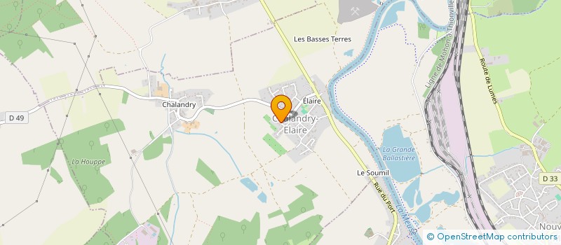 localisation de l'entreprise IMMO NEO  CHALANDRY-ELAIRE