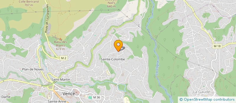 localisation de l'entreprise IMMO NET à VENCE