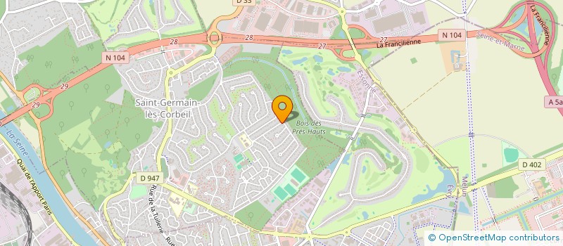 localisation de l'entreprise IMMO NET  SAINT-GERMAIN-LES-CORBEIL