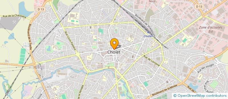 localisation de l'entreprise IMMO NGO-LI à CHOLET