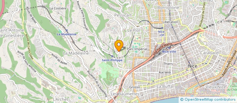 localisation de l'entreprise IMMO NICE à NICE