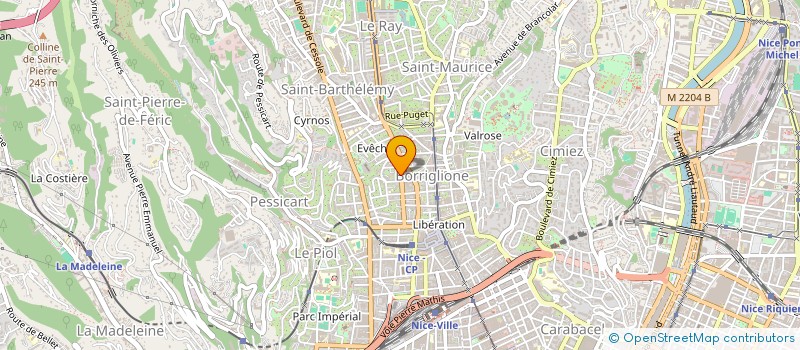 localisation de l'entreprise IMMO NORD à NICE