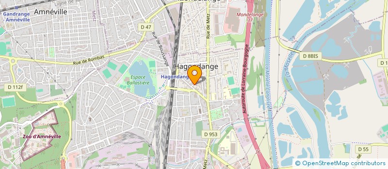 localisation de l'entreprise IMMO NOUVELLE TERRE à HAGONDANGE