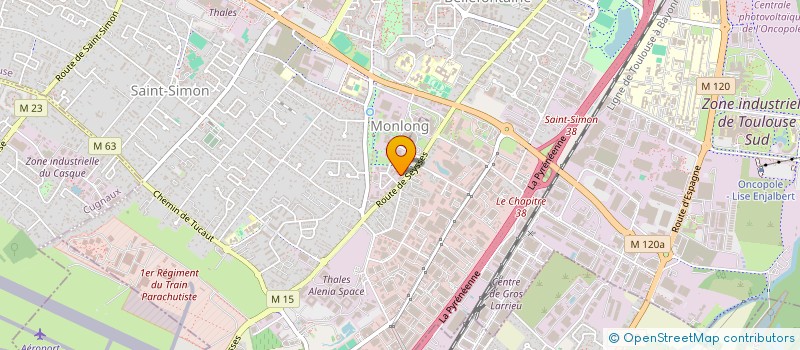 localisation de l'entreprise IMMO-OL à TOULOUSE