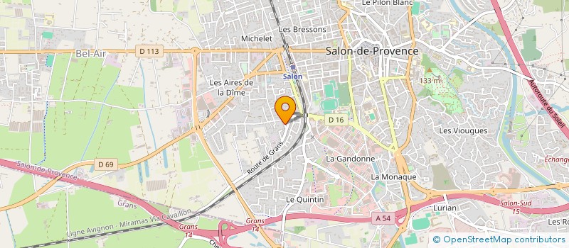 localisation de l'entreprise IMMO ONE  SALON-DE-PROVENCE