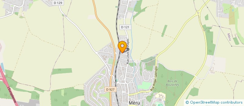 localisation de l'entreprise IMMO . P  MERU