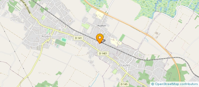 localisation de l'entreprise IMMO PAILLE  ARVERT