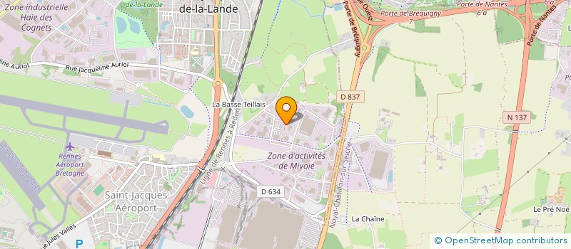 localisation de l'entreprise IMMO PARC  LA CHAPELLE-DES-FOUGERETZ