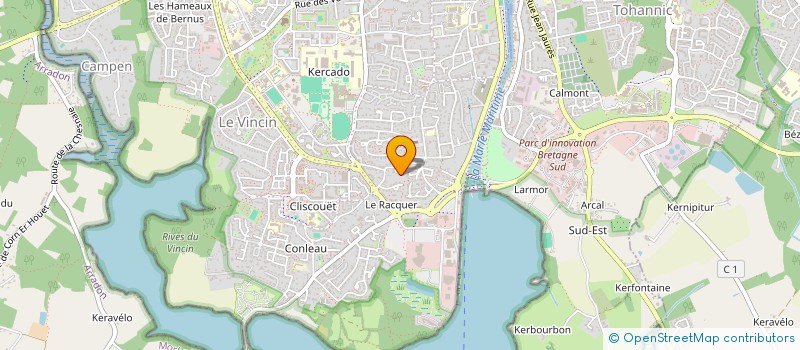 localisation de l'entreprise IMMO PARE 01 à VANNES