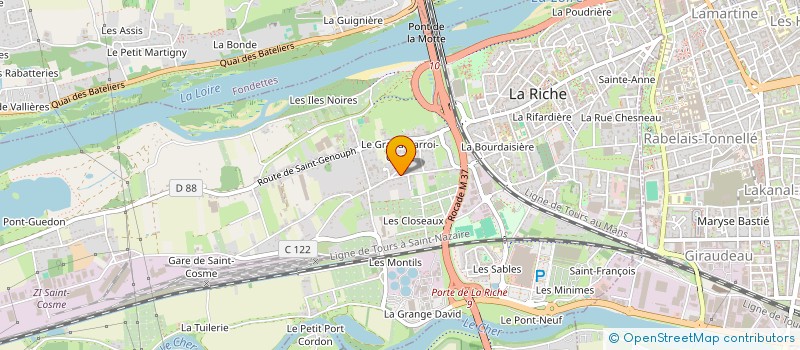 localisation de l'entreprise IMMO PARK  BERTHENAY