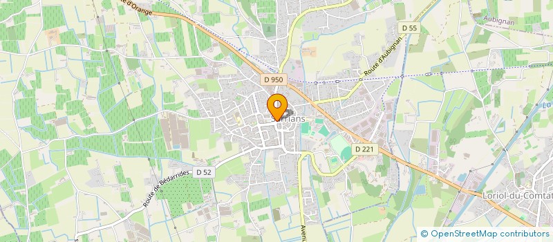 localisation de l'entreprise IMMO PASSION DU CHEVEU  SARRIANS