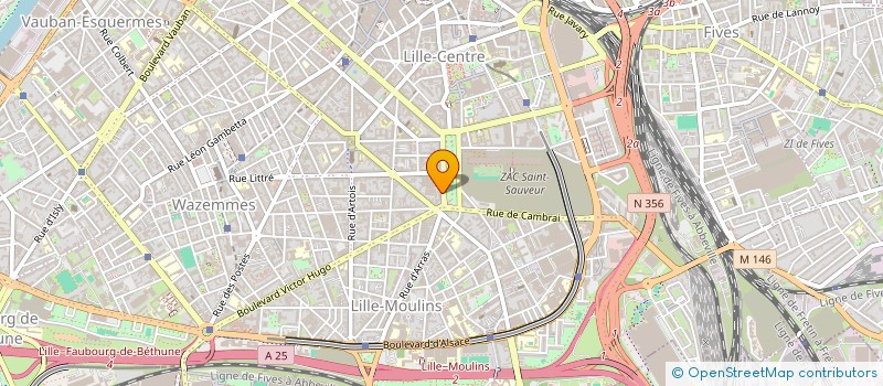 localisation de l'entreprise IMMO-PATHOLOGIE à LILLE