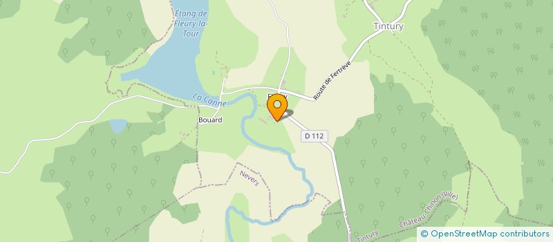 localisation de l'entreprise IMMO PATRIMOINE  TINTURY