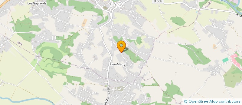 localisation de l'entreprise IMMO@PC  SAIX