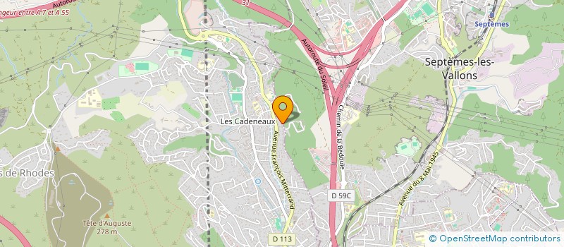 localisation de l'entreprise IMMO PENNES  LES PENNES-MIRABEAU