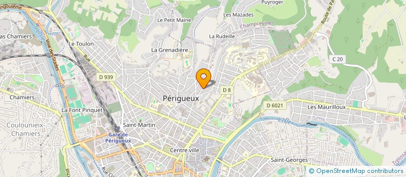 localisation de l'entreprise IMMO PERIGUEUX à PERIGUEUX
