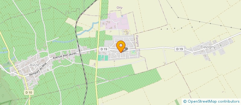 localisation de l'entreprise IMMO PICHART  AVIZE