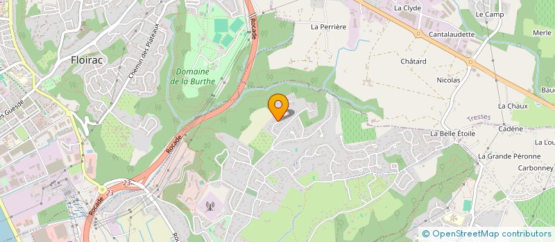 localisation de l'entreprise IMMO PIERRE LOUIS  BOULIAC