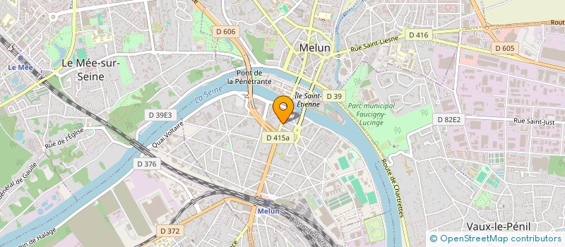 localisation de l'entreprise IMMO PLUS à MELUN
