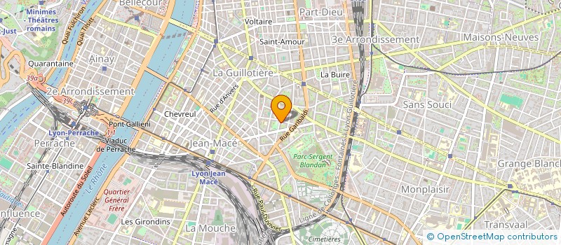 localisation de l'entreprise IMMO PLUS à LYON