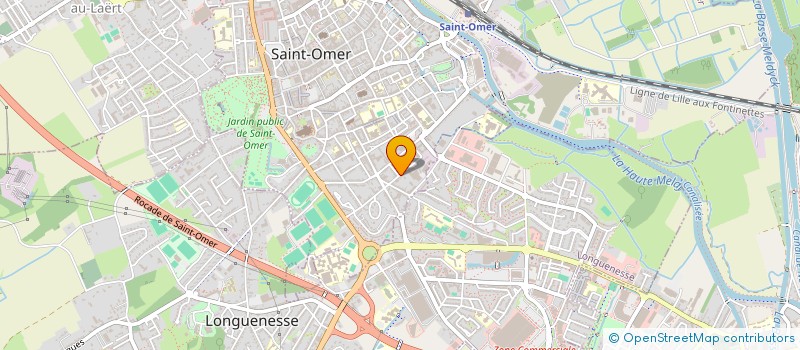 localisation de l'entreprise IMMO PLUS  SAINT-OMER