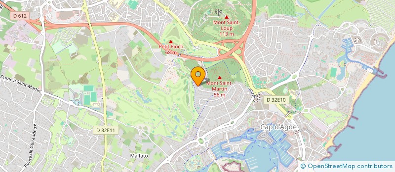 localisation de l'entreprise IMMO PLUS  AGDE