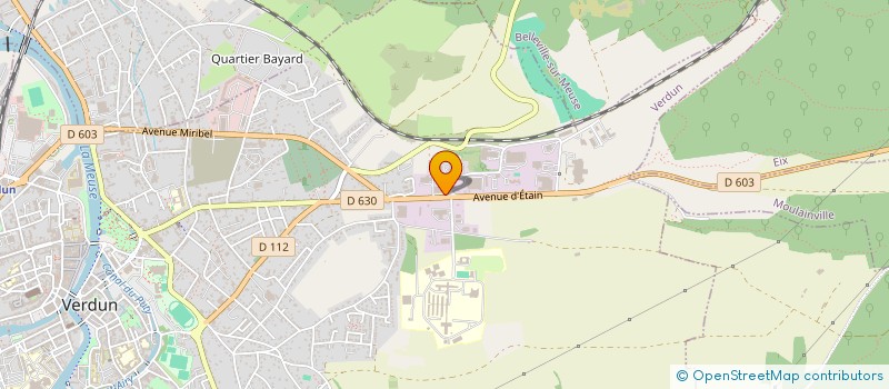 localisation de l'entreprise IMMO PM à VERDUN
