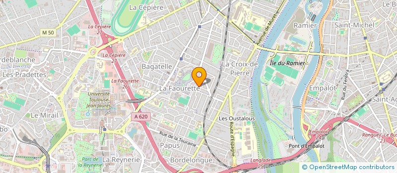 localisation de l'entreprise IMMO PODENCO à TOULOUSE