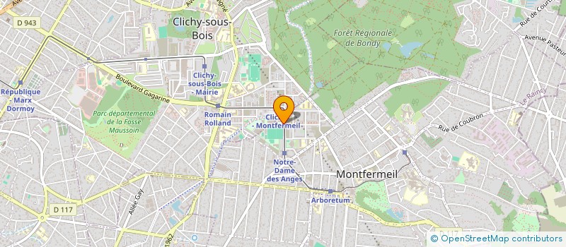 localisation de l'entreprise IMMO POTO à MONTFERMEIL