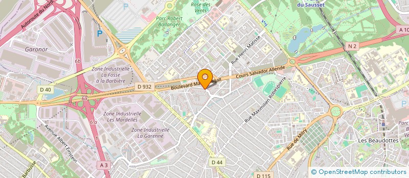 localisation de l'entreprise IMMO PRESTIGE à AULNAY-SOUS-BOIS