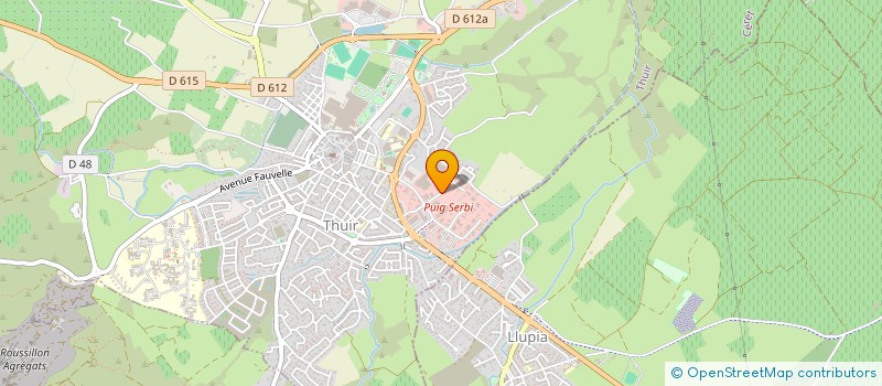 localisation de l'entreprise IMMO PRICE  THUIR