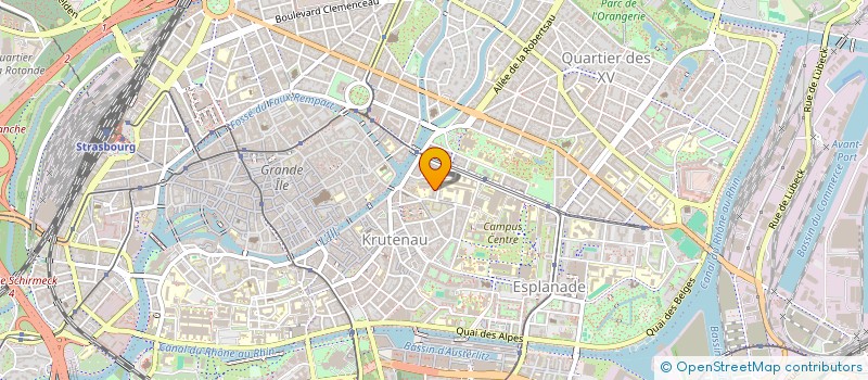 localisation de l'entreprise IMMO PRIME à STRASBOURG