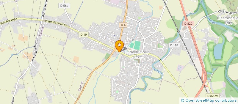 localisation de l'entreprise IMMO PRO à LABARTHE-SUR-LEZE