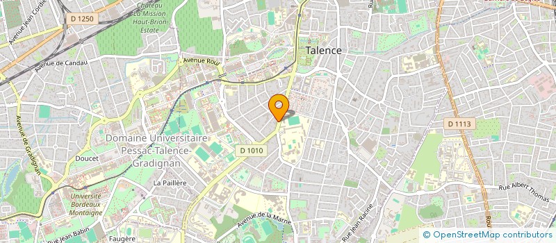 localisation de l'entreprise IMMO PRO  TALENCE