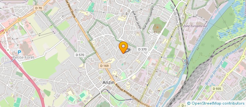 localisation de l'entreprise IMMO PRO  ANZIN