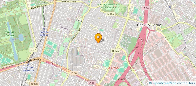 localisation de l'entreprise IMMO PRO CONSEIL  L'HAY-LES-ROSES