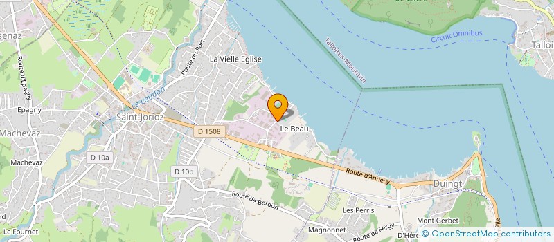 localisation de l'entreprise IMMO-PRO-G  SAINT-JORIOZ