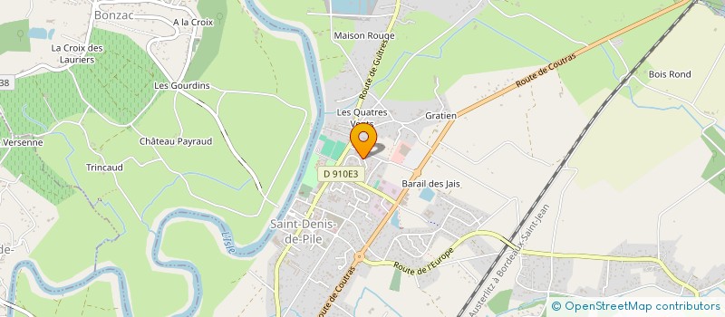 localisation de l'entreprise IMMO PRO GIRONDE  SAINT-DENIS-DE-PILE