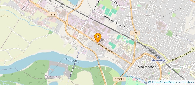 localisation de l'entreprise IMMO PRO ORTOLAN  MARMANDE