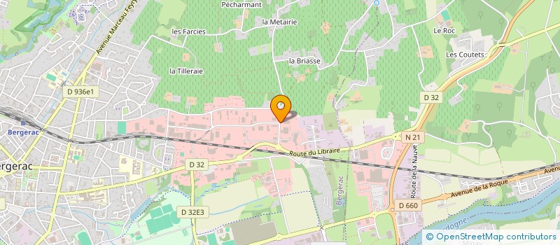 localisation de l'entreprise IMMO-PRO SOCIETE EN LIQUIDATION à BERGERAC