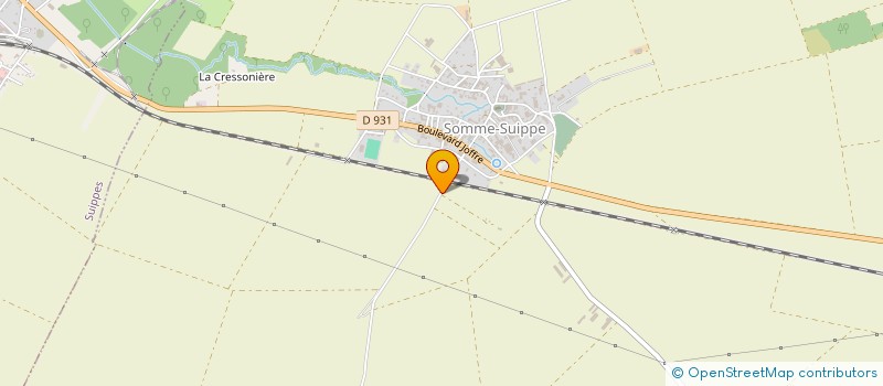 localisation de l'entreprise IMMO PROJECT  SOMME-SUIPPE