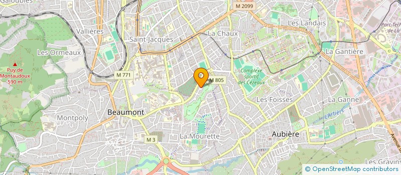 localisation de l'entreprise IMMO PROJET 63 à BEAUMONT